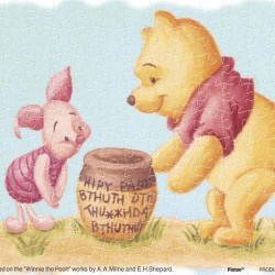 DISNEY WINNIE THE POOH 迷你PUZZLE