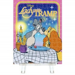 LADY AND THE TRAMP 透光 迷你PUZZLE