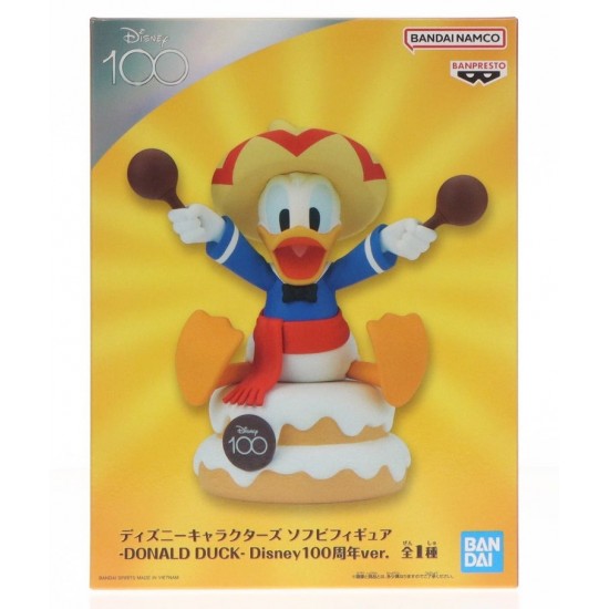 迪士尼100周年系列 唐老鴨模型 Disney 100th Anniversary Donald Duck Figure