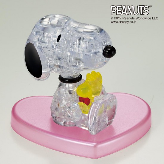 SNOOPY 心 水晶 3D PUZZLE(日版)