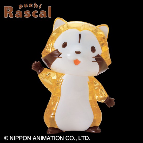 RASCAL 小浣熊 拉斯卡爾 水晶 3D PUZZLE(日版)