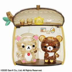 BEVERLY CRYSTAL 3D PUZZLE  鬆弛熊  小白熊與茶小熊的橡果小屋(港版) BEVERLY CRYSTAL 3D PUZZLE  鬆弛熊  小白熊與茶小熊的橡果小屋(港版)