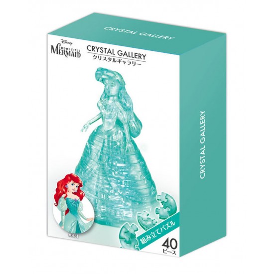 ARIEL 艾利奧公主 the little mermaid 美人魚 水晶 3D PUZZLE(日版)