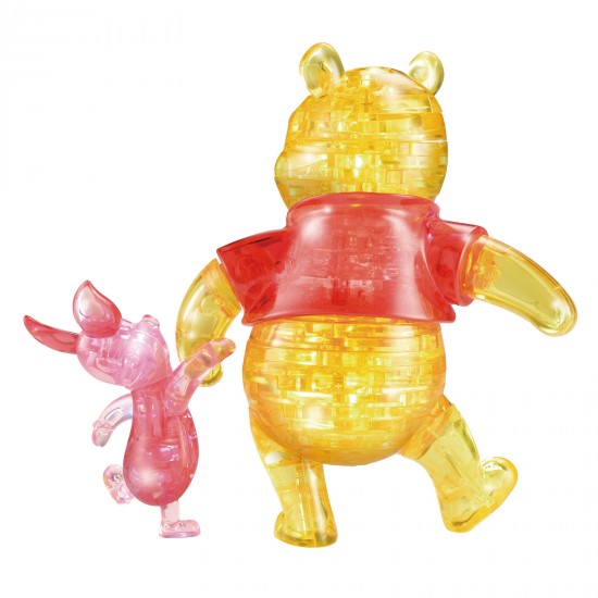 WINNIE THE POOH  &  PIGLET 水晶 3D PUZZLE(日版)