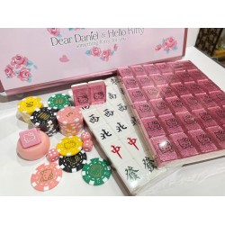 Hello Kitty 7分家用水晶麻雀(粉紅色) Hello Kitty 7分家用水晶麻雀(粉紅色)