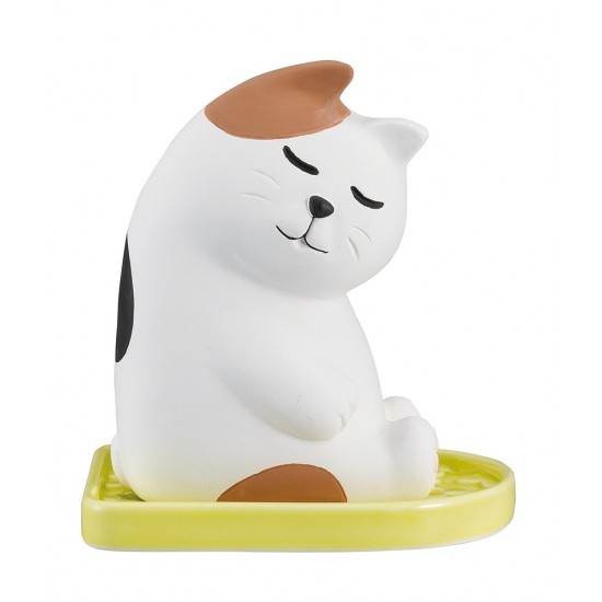日本 DECOLE 陶瓷 除濕器 吸濕器  (貓咪)