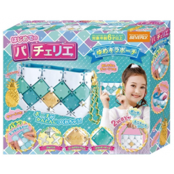BEVERLY PACHERIE 時尚巧拼包 - DIY藍白菠蘿款手袋 BEVERLY PACHERIE 時尚巧拼包 - DIY藍白菠蘿款手袋