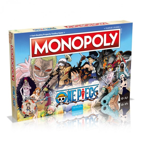 Monopoly 大富翁 One Piece 海賊王 特別版 雙語版(中英文)