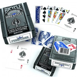 BICYCLE PRESTIGE 100% Plastic Playing Cards BICYCLE PRESTIGE 100% Plastic Playing Cards