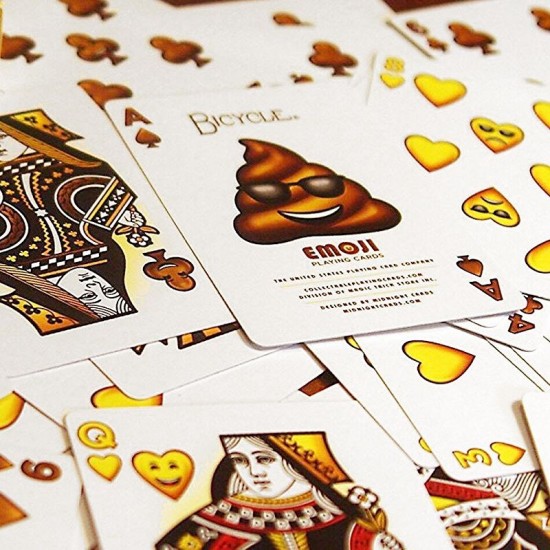 BICYCLE EMOJI PLAYING CARDS 