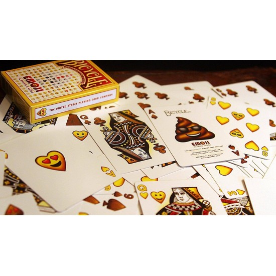 BICYCLE EMOJI PLAYING CARDS 