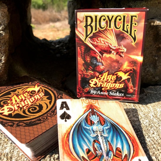 BICYCLE AGE DRAGONS PLAYING CARDS