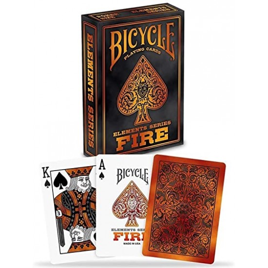 BICYCLE FIRE ELEMENT PLAYING CARDS