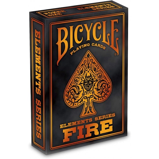 BICYCLE FIRE ELEMENT PLAYING CARDS