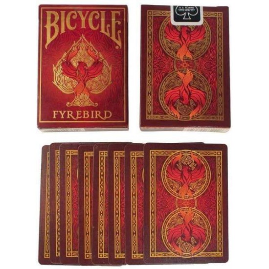 Bicycle Fyrebird Playing Cards