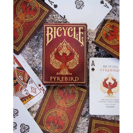 Bicycle Fyrebird Playing Cards