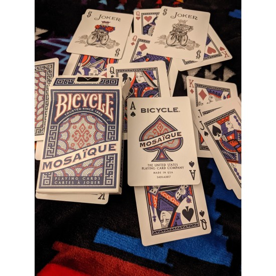 BICYCLE MOSAIQUE PLAYING CARDS