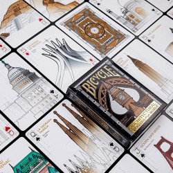 BICYCLE architectural wonders of the world  PLAYING CARDS BICYCLE architectural wonders of the world  PLAYING CARDS