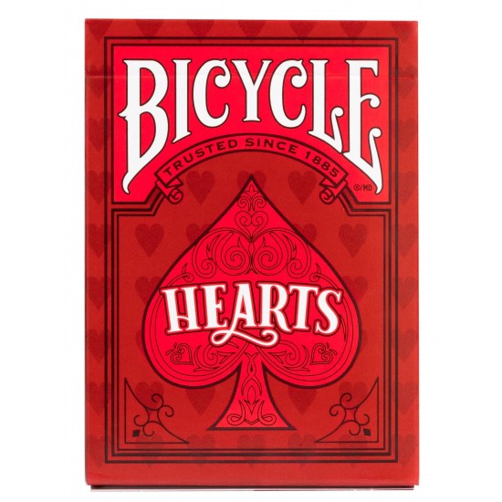 BICYCLE HEARTS PLAYING CARDS