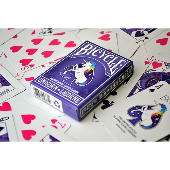 BICYCLE UNICORN LICORNE PLAYING CARDS