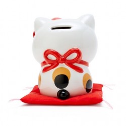 日本 Sanrio hello kitty 招財貓 陶瓷錢箱 日本 Sanrio hello kitty 招財貓 陶瓷錢箱