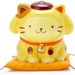 日本 Sanrio Pompompurin 布甸狗 招財貓 陶瓷錢箱