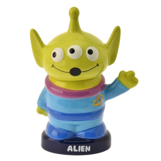 Toystory 三眼仔 Alien 搖頭 陶瓷 擺設 