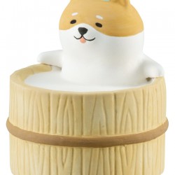 日本 Decole 動物風呂 陶瓷 香薰石 (柴犬)