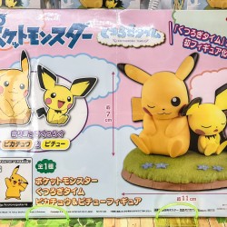 Banpresto 寵物小精靈 比卡超與比超 模型