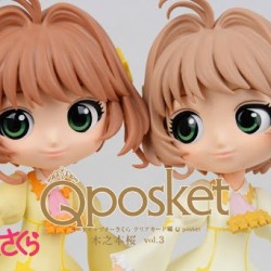 Banpresto Q posket 百變小櫻 木之本櫻 透明牌篇