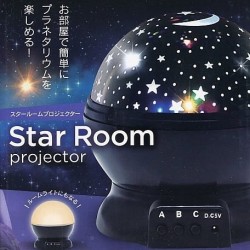 日本直送 360度 旋轉星空投影燈