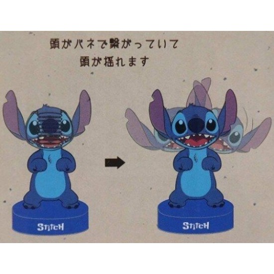 DISNEY 史迪仔 STITCH 搖頭 陶瓷 擺設