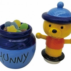 Winnie The Pooh木紋陶瓷甖       