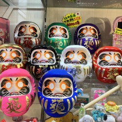 日本製 點睛許願和紙達摩