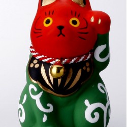 獅子舞 陶瓷貓 