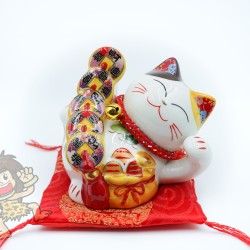 福緣貓 招財福袋 招財貓 錢箱(小)