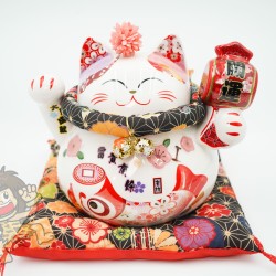 福緣貓  年年有餘 招財貓 錢箱