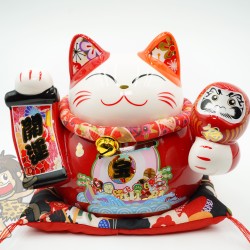 福緣貓 開運 達磨 招財貓 錢箱