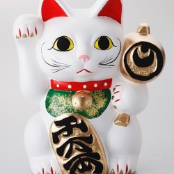 日本製陶瓷 招財貓 千萬両錢箱 (大) 日本製陶瓷 招財貓 千萬両錢箱 (大)
