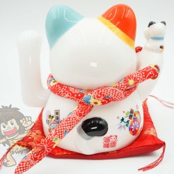 福緣貓 電動招財貓  財源廣進 (大)   福緣貓 電動招財貓  財源廣進 (大)