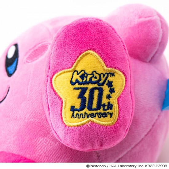 星之卡比 KIRBY 30th週年 宝島社月刊 毛絨拉鏈袋 (不連月刊)