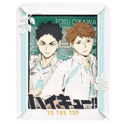 PAPER THEATER 排球少年 及川徹 & 岩泉一 場景紙模型 PAPER THEATER 排球少年 及川徹 & 岩泉一 場景紙模型