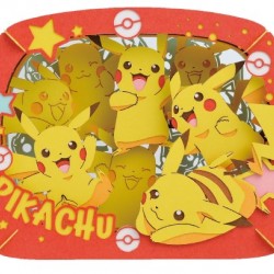 PAPER THEATER 比卡超 場景紙模型