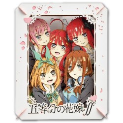 PAPER THEATER 五等分の花嫁 場景紙模型 PAPER THEATER 五等分の花嫁 場景紙模型