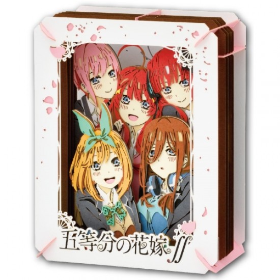 PAPER THEATER 五等分の花嫁 場景紙模型