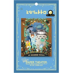 PAPER THEATER 龍貓  DONDOKO 舞 場景紙模型