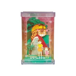PAPER THEATER 龍貓 貓巴士 場景紙模型 PAPER THEATER 龍貓 貓巴士 場景紙模型