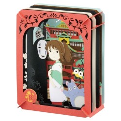 PAPER THEATER 千與千尋 無面人 場景紙模型 PAPER THEATER 千與千尋 無面人 場景紙模型