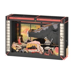 PAPER THEATER 千與千尋 無面人 饗宴之後 場景紙模型 PAPER THEATER 千與千尋 無面人 饗宴之後 場景紙模型