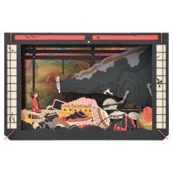PAPER THEATER 千與千尋 無面人 饗宴之後 場景紙模型 PAPER THEATER 千與千尋 無面人 饗宴之後 場景紙模型